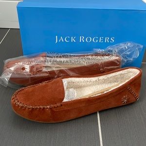 New Jack Rogers Millie Mocassin, Sherpa Lined, size 11